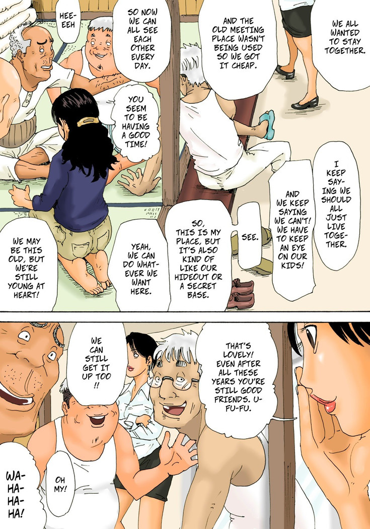 Otoko no Naka ni Onna ga Hitori | The Housewife and The Old Men