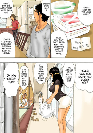 Otoko no Naka ni Onna ga Hitori | The Housewife and The Old Men Page #36