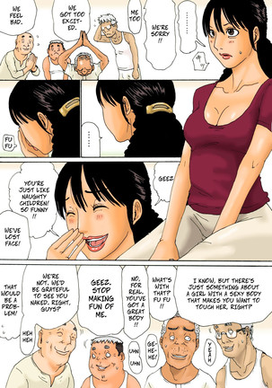Otoko no Naka ni Onna ga Hitori | The Housewife and The Old Men Page #15