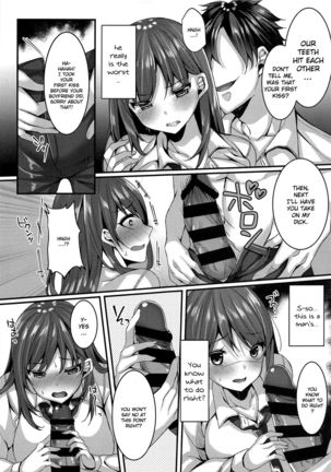 Oshiego Delivery Takatou Yuri  no NTR Deli-jou Taiken | Student Delivery - Takatou Yuri's Personal NTR Experience - Page 9