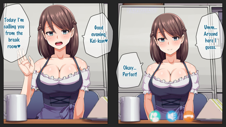 Kare ni Kakushite Netorare Eizou Tsuuwachuu...