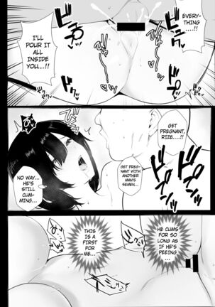 Onna-kishi Rize wa Koyoi mo Maotoko ni Idakareru - Page 38