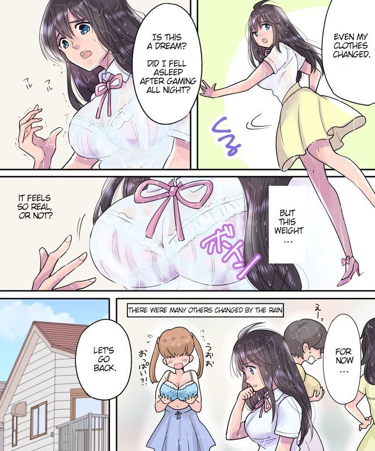 TS Ame Chuihou ~ Fushigina Ame De Hen Warujinsei ~