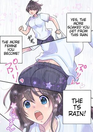 TS Ame Chuihou ~ Fushigina Ame De Hen Warujinsei ~