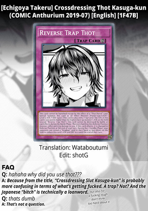 Crossdressing Thot Kasuga-kun Page #21