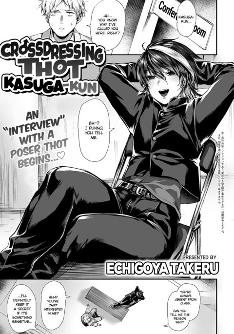 Crossdressing Thot Kasuga-kun