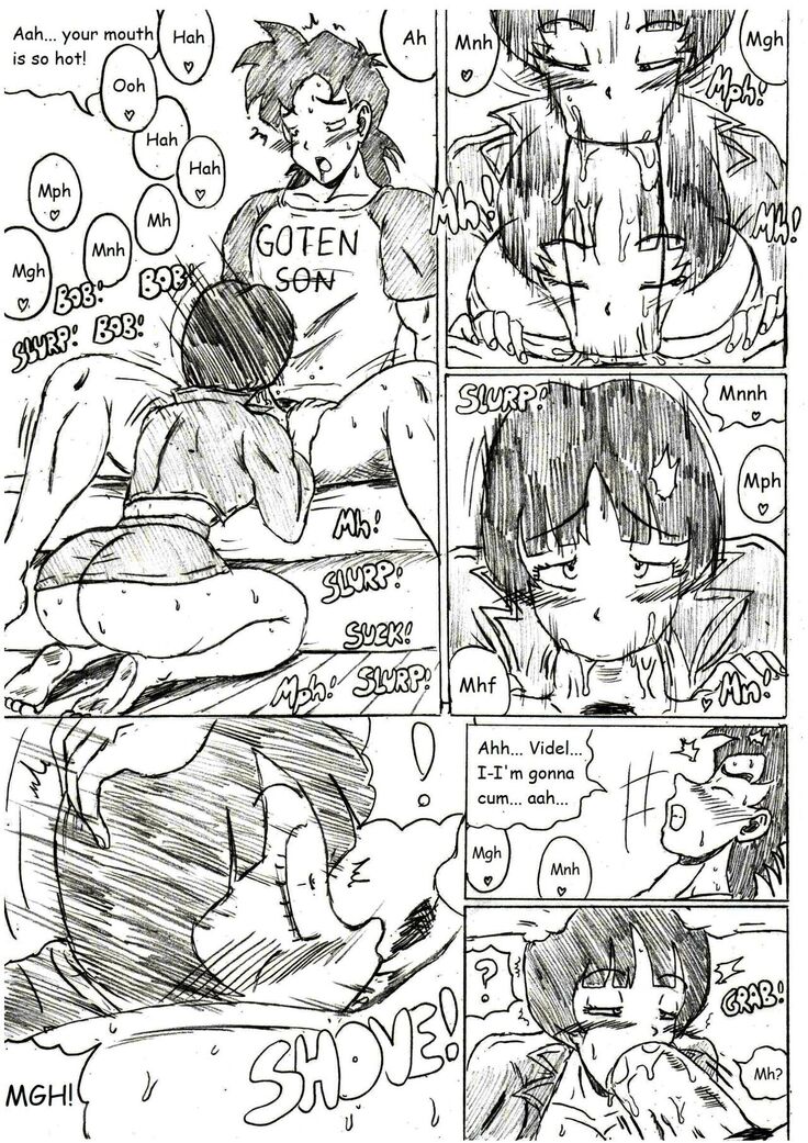 DRAGONBALL NTR 12 - The Younger Model - Adult Goten X Videl - Complete