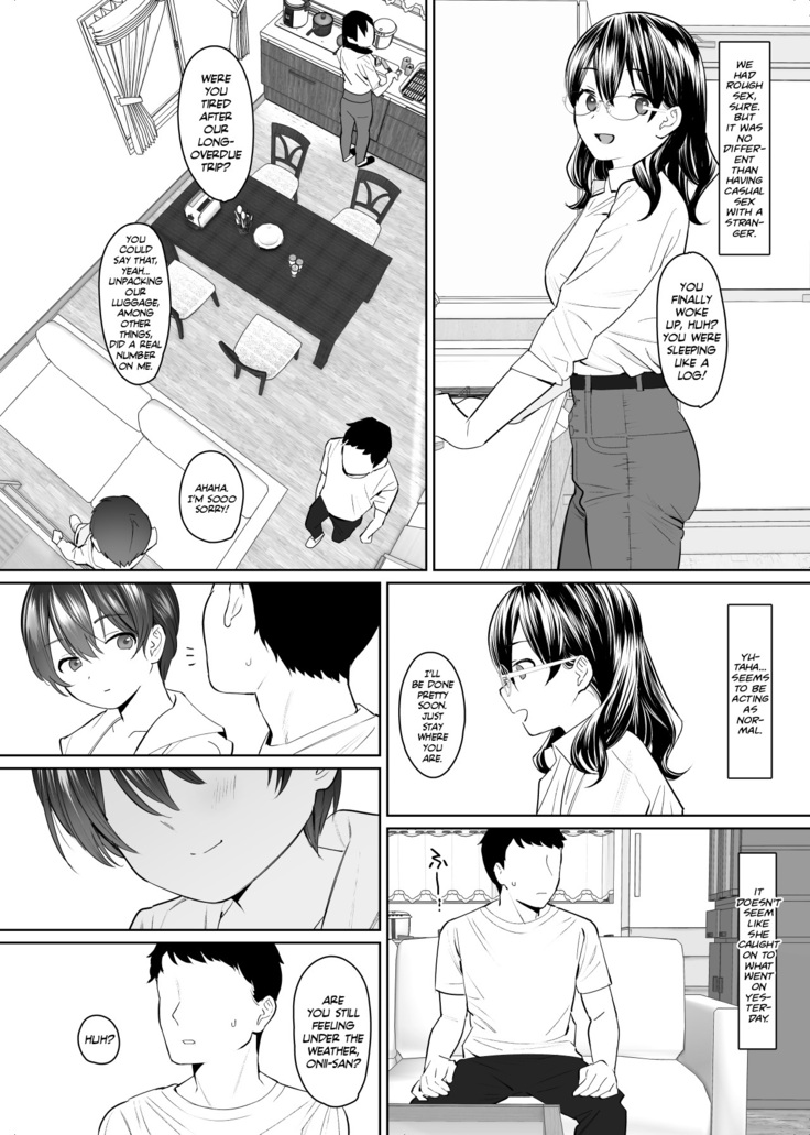 Kanojo to no Kekkon Houkoku ni Kiseishita noni Gimai to Yarimakuri no Suujitsukan ga Hajimatteshimatta | I visited my in-laws to announce my marriage and ended up fucking my wife's little sister silly!