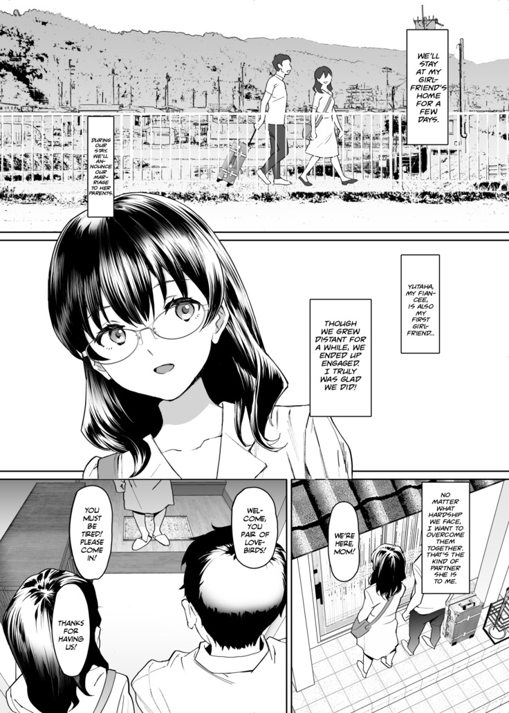 Kanojo to no Kekkon Houkoku ni Kiseishita noni Gimai to Yarimakuri no Suujitsukan ga Hajimatteshimatta | I visited my in-laws to announce my marriage and ended up fucking my wife's little sister silly!