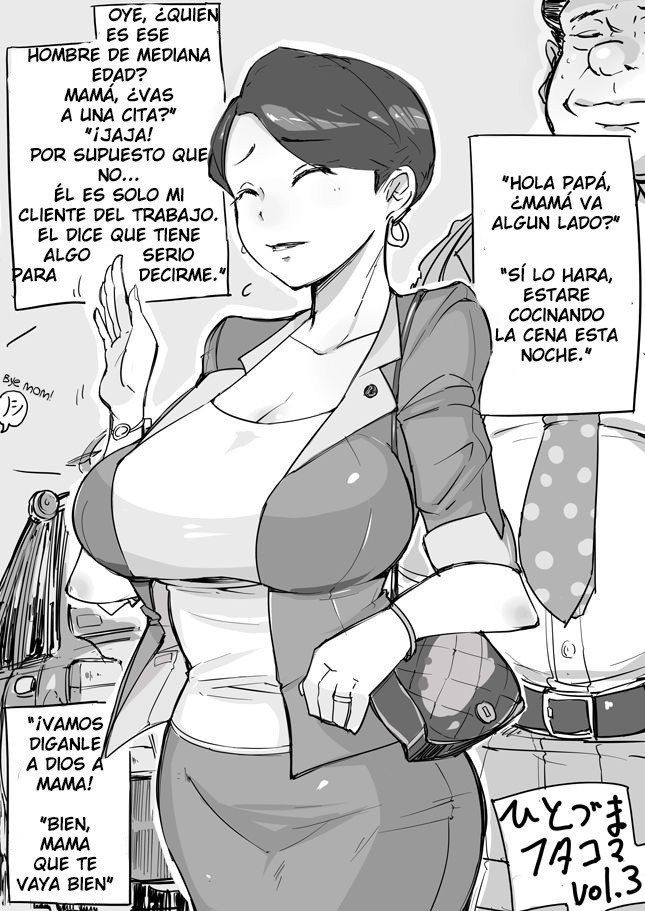 Hitozuma Futakoma - One Married Woman and Two Panels  1/2