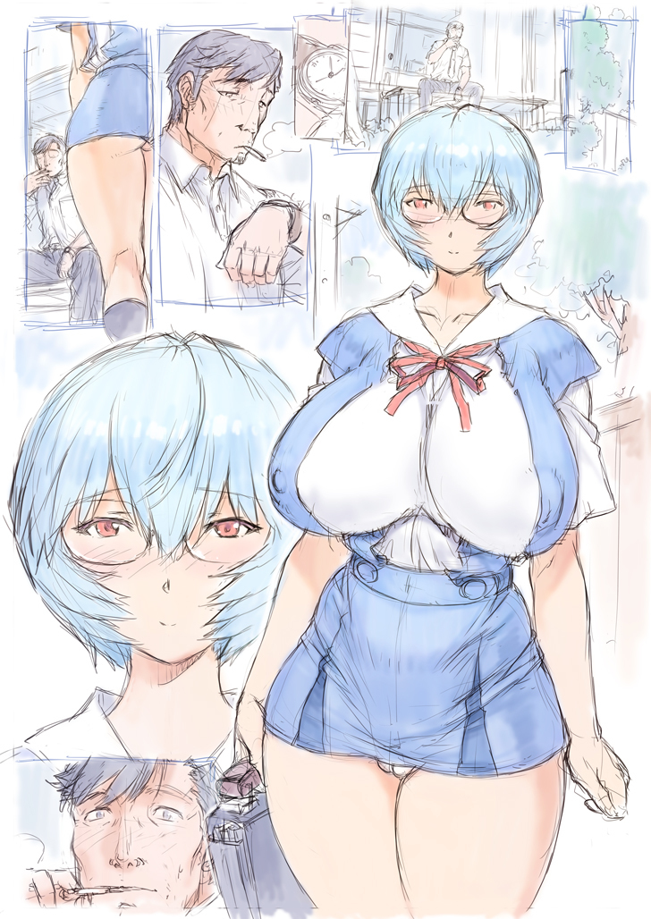 Mogudan: Rei Ayanami works + extras