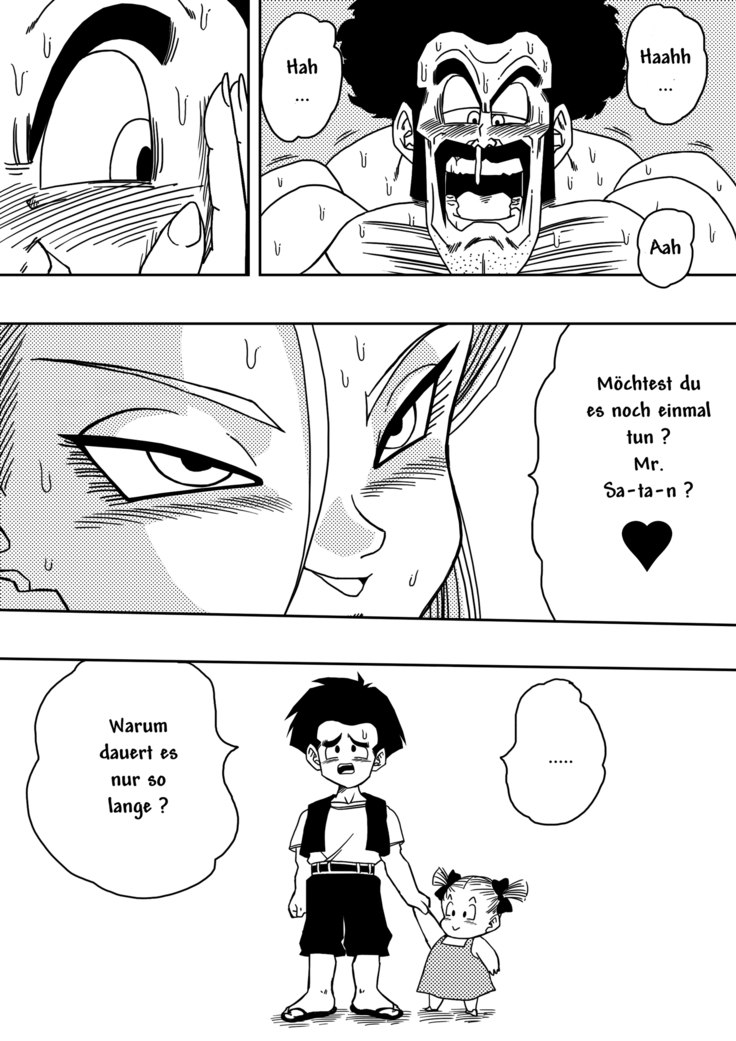 Android N18 and Mr. Satan Sexual Intercourse between Fighters!