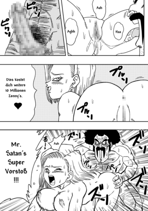Android N18 and Mr. Satan Sexual Intercourse between Fighters! Page #9