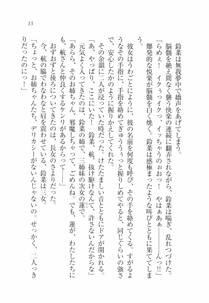 三姉妹とドキドキ家族計画