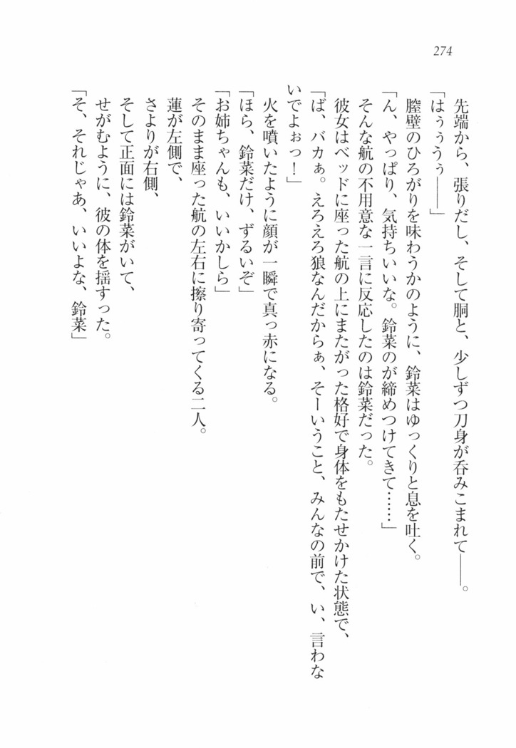 三姉妹とドキドキ家族計画