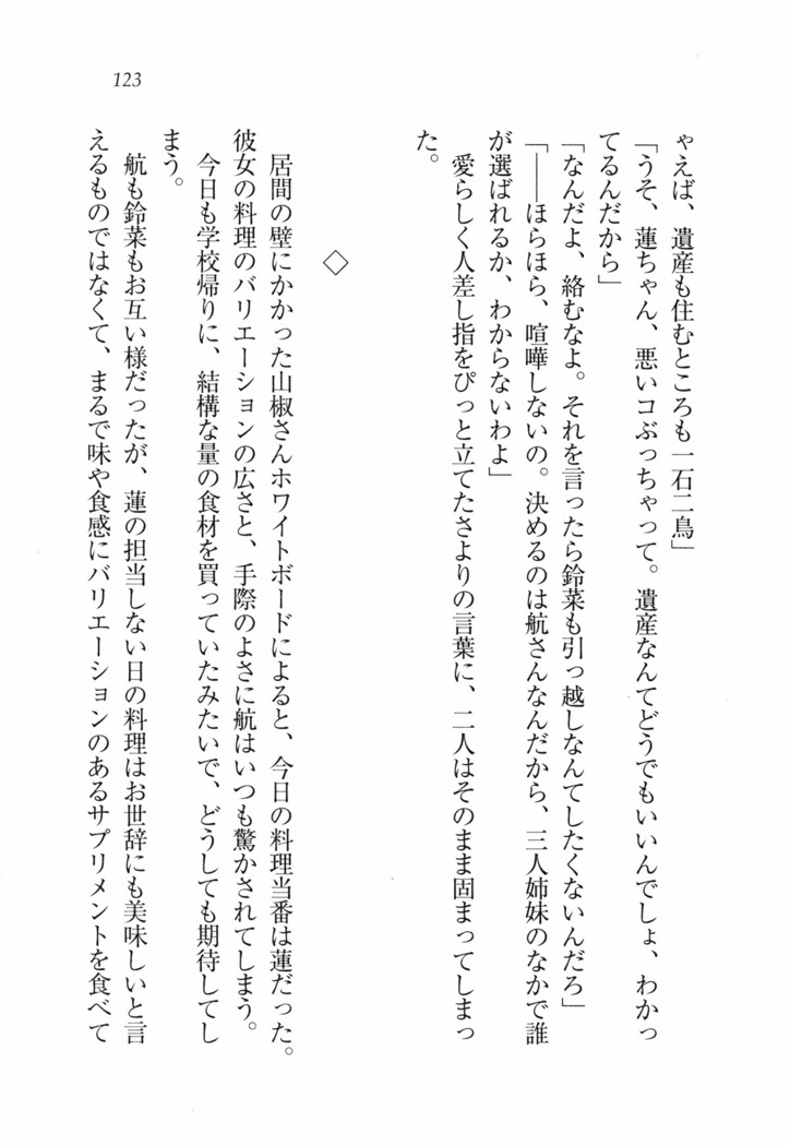 三姉妹とドキドキ家族計画