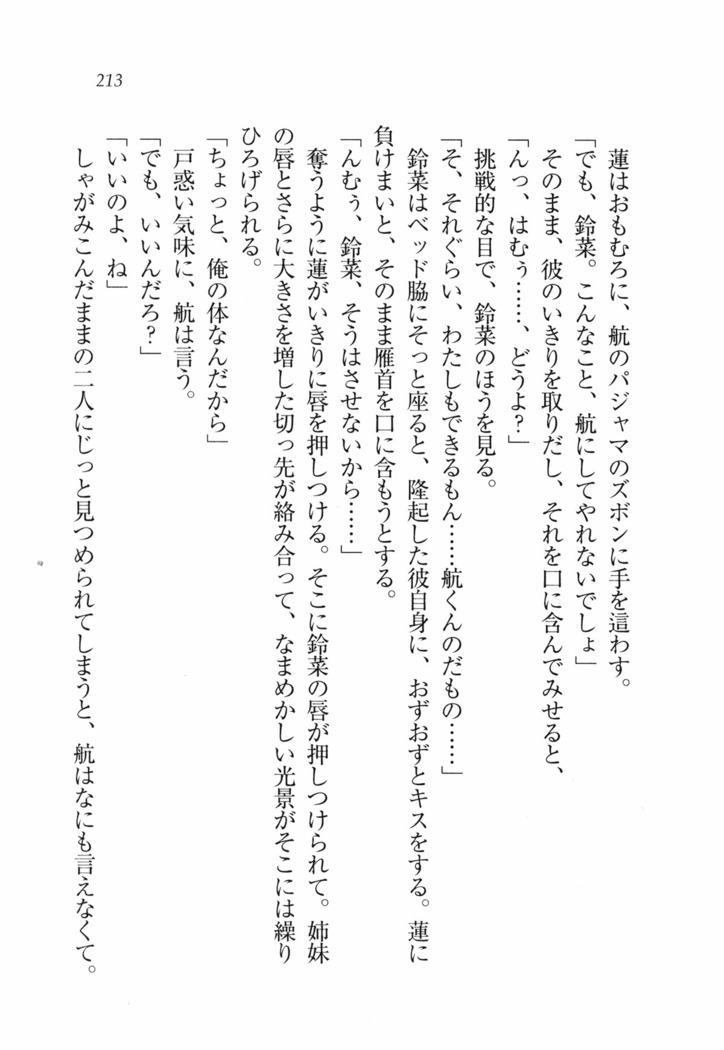 三姉妹とドキドキ家族計画