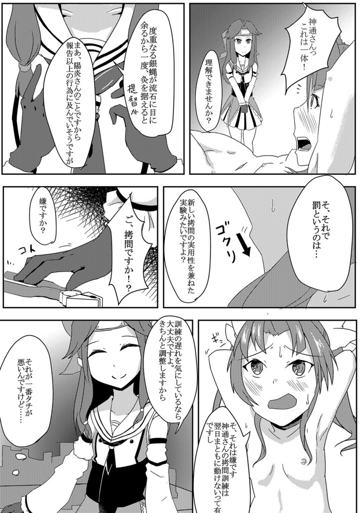 Kagerou o Kusuguri Goumon suru Hanashi.