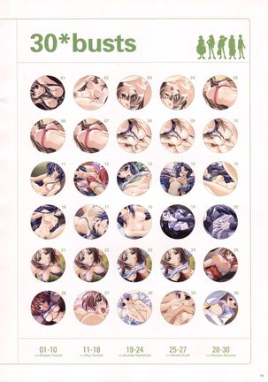 Natural 2 Duo Visual Fan Book Page #74