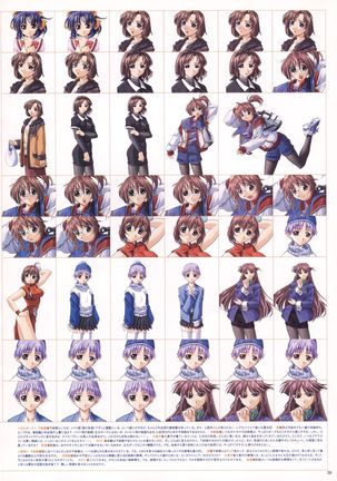 Natural 2 Duo Visual Fan Book Page #42