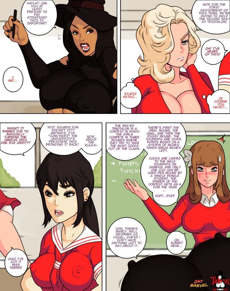 JAY☆ MARVEL Tabrin Sex-Ed Sex Triathlon