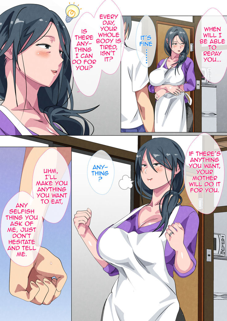 Miboujin no Haha ・Sayoko ~Yojouhan ni Sumu Oyako no Koubi Kiroku~| Widowed Mother Sayoko ~Record of a Copulation of a Mother and Son Living in a Small Room~