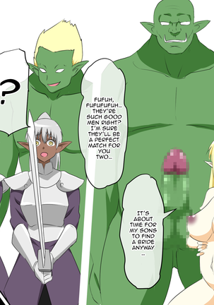 Haiboku Elf no Onna Kishi Orc Ryoujoku, Soshite... Page #39