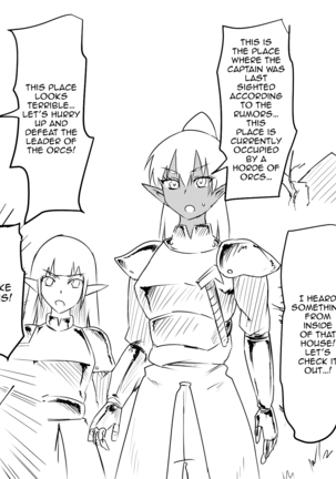 Haiboku Elf no Onna Kishi Orc Ryoujoku, Soshite... Page #37