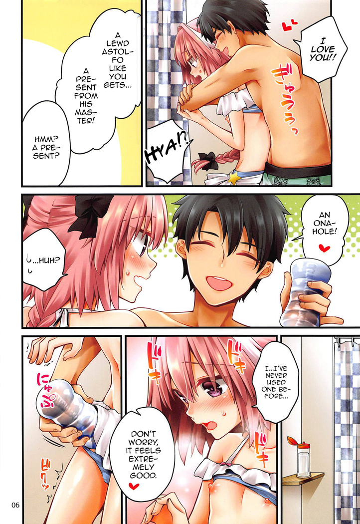 Astolfo-kun ga Gudas ni Ecchi na Koto Sarechau Hon