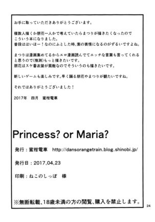 Princess? or Maria? Page #26