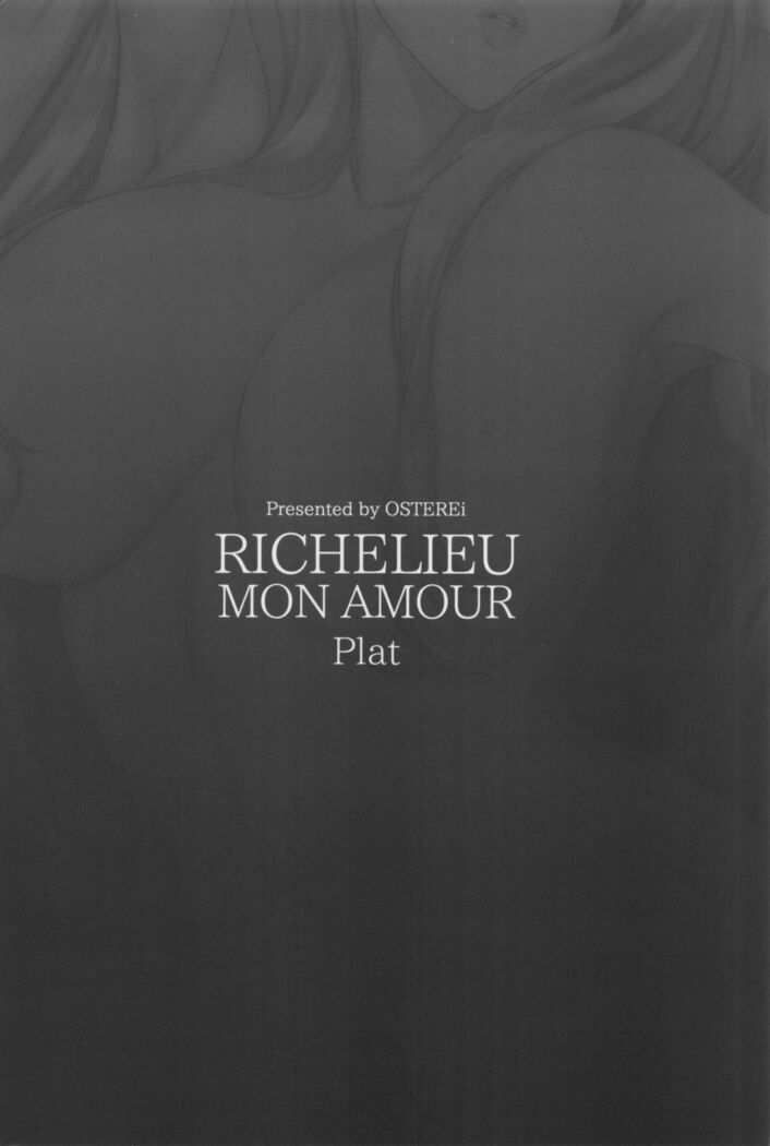 RICHELIEU MON AMOUR Plat