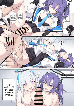 Ero Archive -BlueArch Icha Love Ero Goudou- Page #14