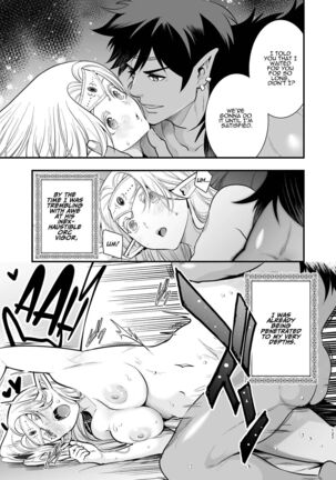 Orc no Hanayome ~Saraware Elf wa Kairaku ni Ochiru~ | Orc Bride ~Abducted Elf Corrupted by Pleasure~ Page #125