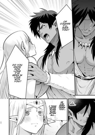 Orc no Hanayome ~Saraware Elf wa Kairaku ni Ochiru~ | Orc Bride ~Abducted Elf Corrupted by Pleasure~ Page #92