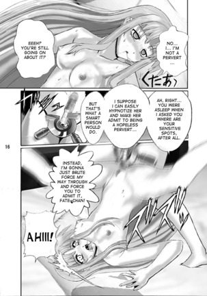 Mahou Shitsumukan MasoLes Fate Saimin Choukyou Vol. 2 Page #15