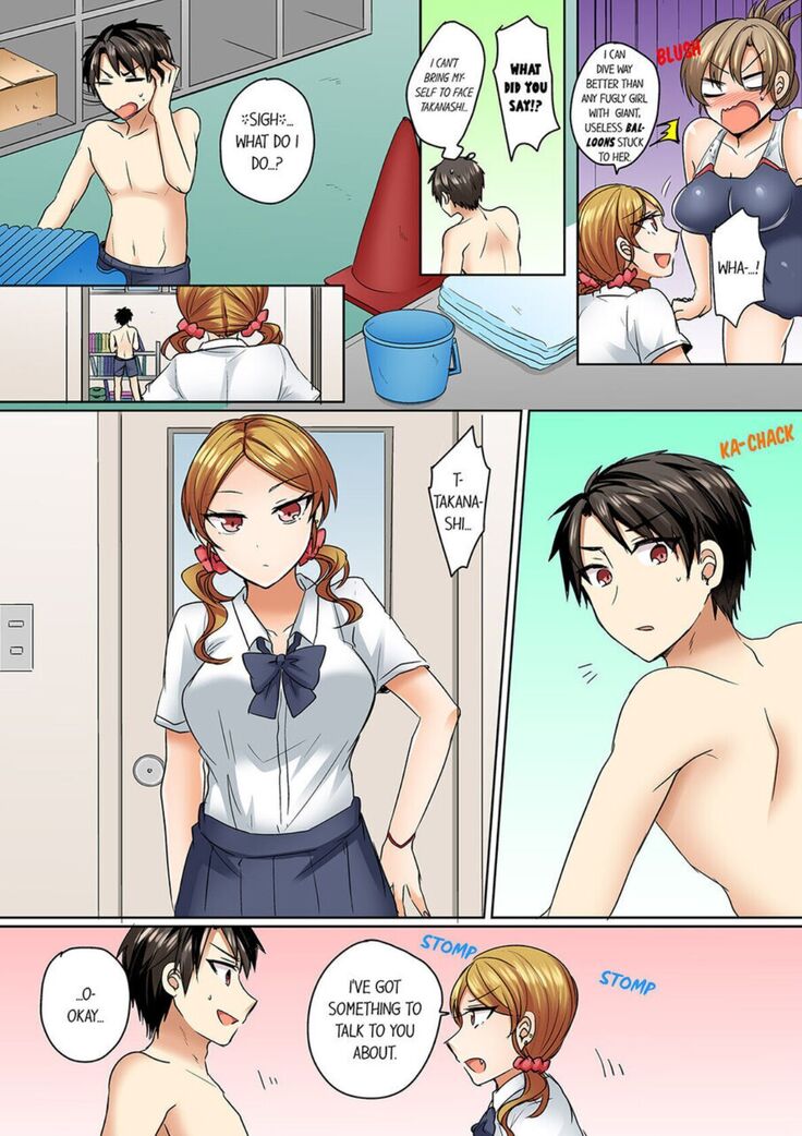 Mizugi ga Zurete... Haitteru! ~Porori ja Sumanai Danjo Kongou Synchro-bu~ 4 - My Swimsuit Slipped... And it went in!? A Mixed Synchronized Swimming Club with More Than Just Nip Slips in Store! ~ 4