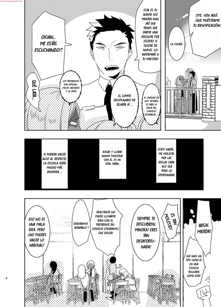 Futanari Kyokon Kuro Gal ni Gyaku Anal Fukujuu Saserareru nante  español