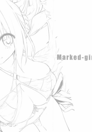 Marked Girls Color #01 Full Color Ban + Monochro Ban Set Page #2