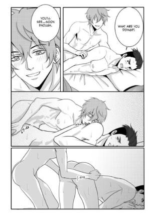 Fujoshi Trapped in a Seme's Perfect Body *Wedding Night* Page #33