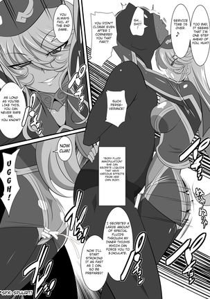 Heroine Harassment Shirogane no Anbarerl Hen Hitojichi o Torarete Nasu Subenaku Dosukebe Hero ni Kegasareru Aku no Onna Kanbu Page #49