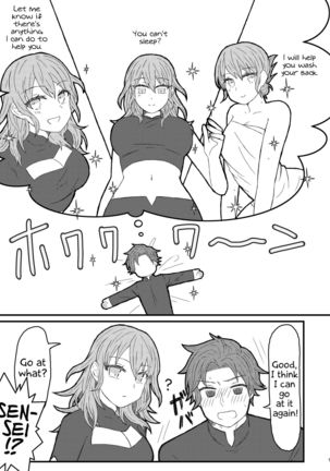 Byleth Sensei ga Mune de Shite kureru Hon | A book where Byleth-sensei gives a titfuck - Page 5