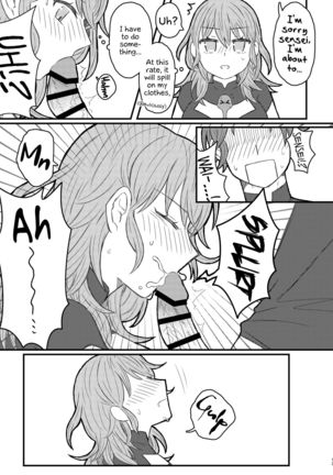 Byleth Sensei ga Mune de Shite kureru Hon | A book where Byleth-sensei gives a titfuck - Page 13