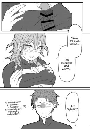 Byleth Sensei ga Mune de Shite kureru Hon | A book where Byleth-sensei gives a titfuck - Page 11