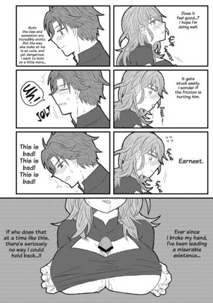 Byleth Sensei ga Mune de Shite kureru Hon | A book where Byleth-sensei gives a titfuck