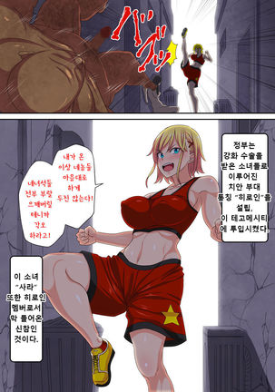 Haiboku Heroine Boko Rape ~패배 히로인 걸레짝 레이프!! - Page 4