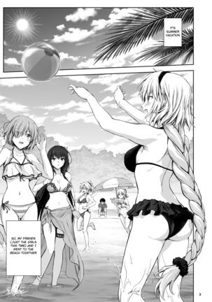 Jeanne to Natsu no Umi | Summer beach with Jeanne