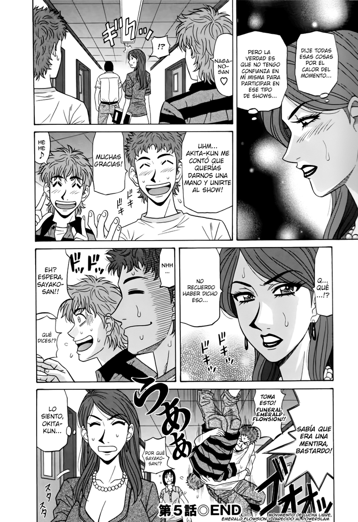 Hitoduma Bakunyuu Announcer Yuriko-san  Ch.1-5