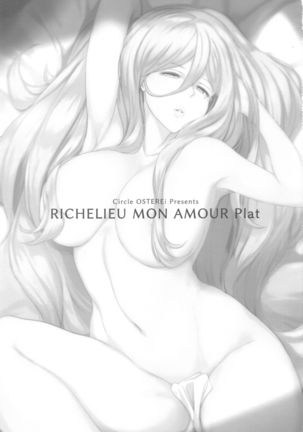 RICHELIEU MON AMOUR Plat - Page 3