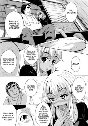 Hiyake Musume to Massage Oji-san Page #3