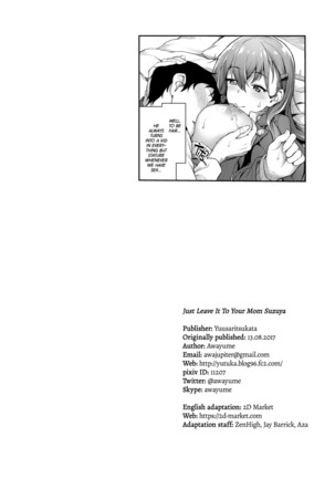 Suzuya Mama ni Omakase | Just Leave It to Your Mom Suzuya - Page 30